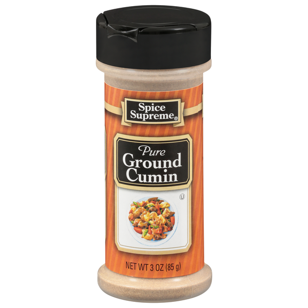 Spice Supreme Cumin, Pure, Ground