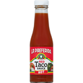 La Preferida Taco Sauce, Red, Hot