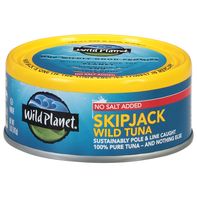 Wild Planet Wild Tuna, No Salt Added, Skip Jack️
