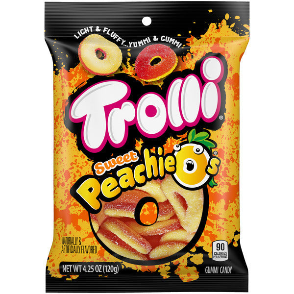 Trolli Gummi Candy, Peachieos