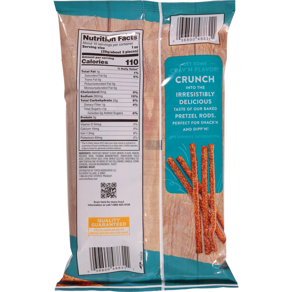 Crav'n Flavor Pretzel, Rods