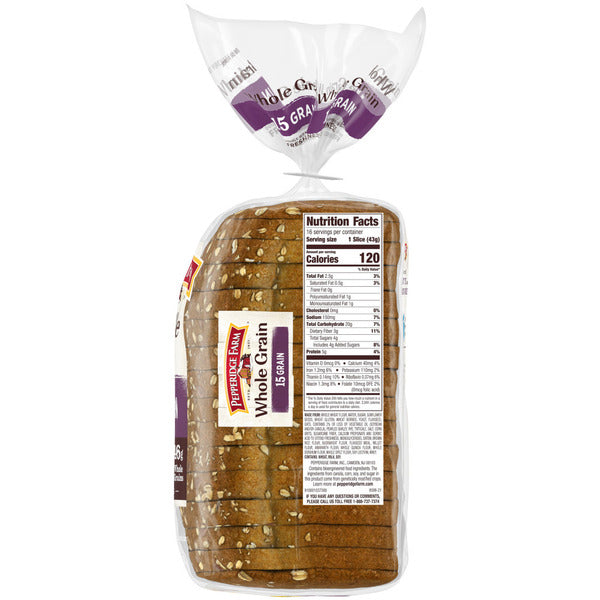Pepperidge Farm 15 Grain Bread