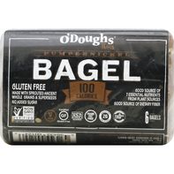O'Doughs Bagels, Gluten Free, Pumpernickel️