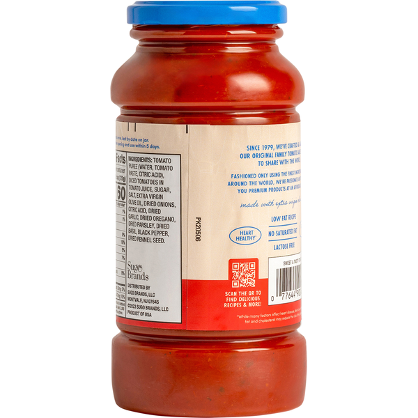 Francesco Rinaldi Sauce, Sweet & Tasty