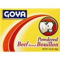 Goya Bouillon, Powdered, Beef Flavored️