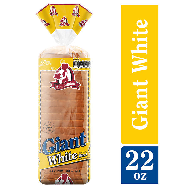 Aunt Millie's Giant White Enriched Bread
