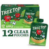 Tree Top Apple Sauce Pack, No Sugar Added, Pouches️