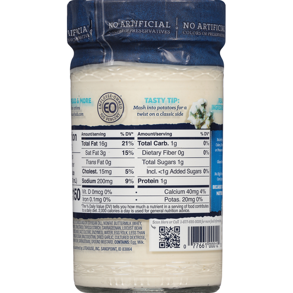 Litehouse Dressing & Dip, Original Blue Cheese