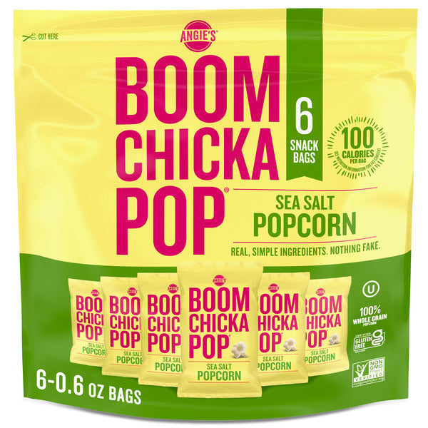 Angie's BOOMCHICKAPOP Sea Salt Popcorn