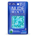 Nude Mints Dual Action Liquid Capsules, Peppermint...
️