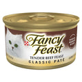 Purina Fancy Feast Tender Beef Feast Classic Grain Free Wet Cat Food Pate