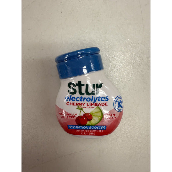 Stur Zero Sugar Electrolytes Cherry Limeade Flavored Liquid Water Enhancer