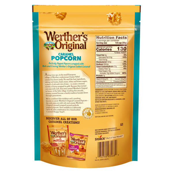 Werther's Original Salted Caramel, Caramel Popcorn