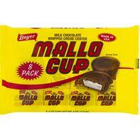 Boyer Mallo Cup, Milk Chocolate, 8 Pack