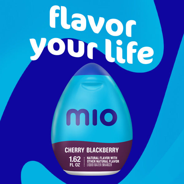 MiO Cherry Blackberry Naturally Flavored Liquid Water Enhancer