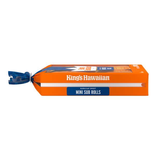 King's Hawaiian Original Hawaiian Sweet Mini Sub Rolls