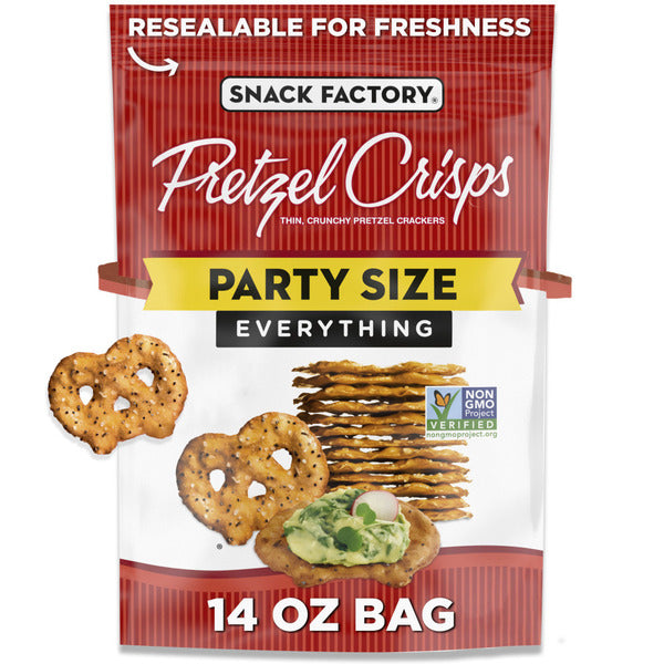 Snack Factory  Everything Pretzel Crisps