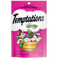 TEMPTATIONS Classic Crunchy and Soft Cat Treats Blissful Catnip Flavor