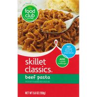 Food Club Skillet Classics, Beef Pasta️