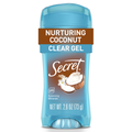 Secret Fresh Clear Gel Antiperspirant and Deodorant, Coconut Scent