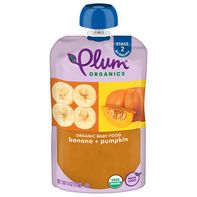 Plum Organics Banana & Pumpkin Baby Food️
