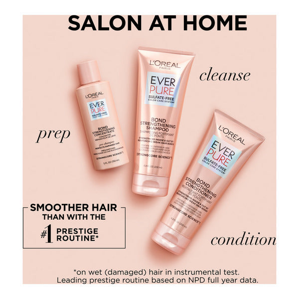 L'Oreal Sulfate Free Bond Repair Conditioner with Citric Acid,