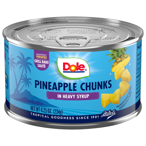 Dole Pineapple Chunks, in Heavy Syrup