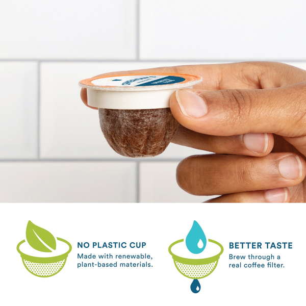 Cameron's Coffee EcoPods, Flavored, Vanilla Hazelnut Light Roast
