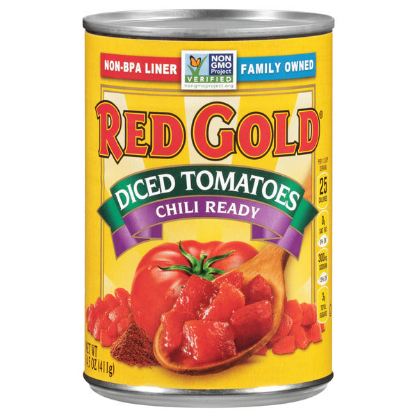 Red Gold Chili Ready Diced Tomatoes
