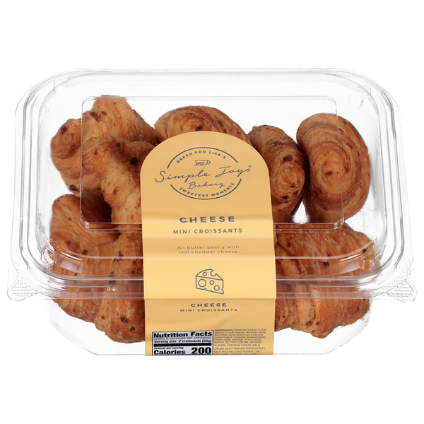 Simple Joys Bakery Cheese Mini Croissants