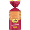 Udi's Gluten Free Cinnamon Raisin Bagels, Frozen️