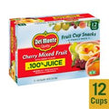 Del Monte Fruit Cup Snacks Cherry Mixed Fruit with...
️