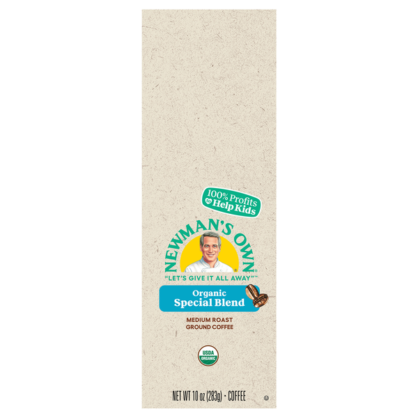 Newman's Own Coffee, Organic, Special Blend, Ground, Medium Roast
