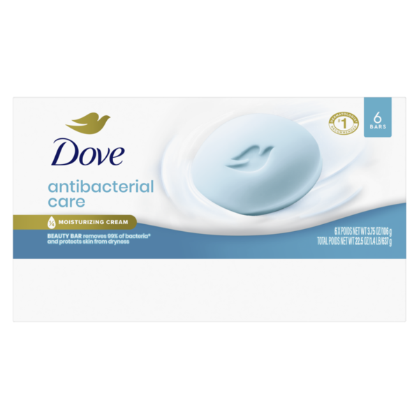 Dove Beauty Bar Soap Antibacterial Care