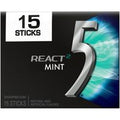 5 GUM React Mint Sugar Free Chewing Gum Pack️