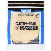 Kontos Wraps, Sandwich, Gluten-Free, Round, 9 Inch️