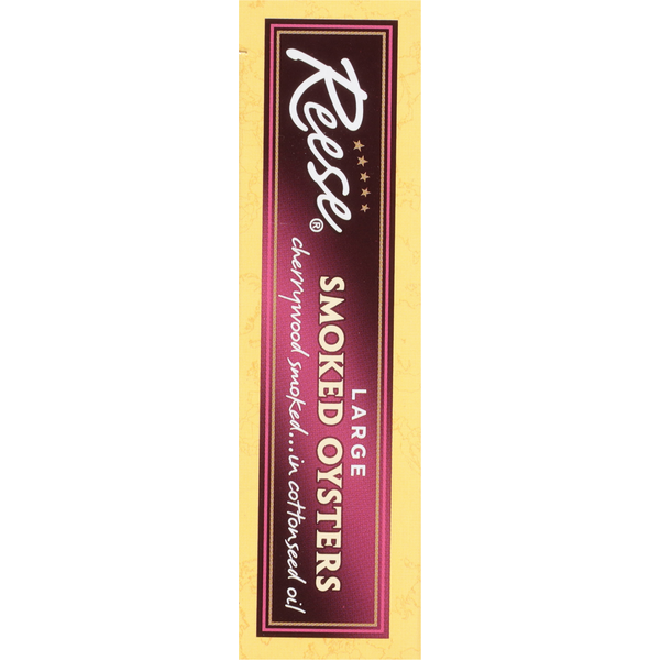 Reese's Oysters, Smoked, Large
