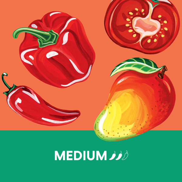 Newman's Own Salsa, Mango, Medium, Chunky
