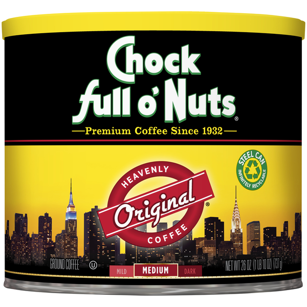 Chock full o'Nuts Heavenly Coffee Original Medium Roast Ground Coffee