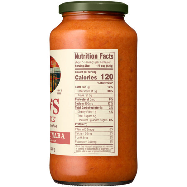 Rao's Creamy Marinara with Marscapone Sauce