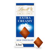 Lindt Excellence Extra Creamy Milk Chocolate Candy Bar