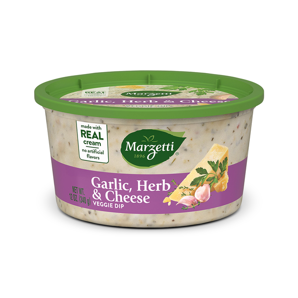 Marzetti Garlic, Herb & Cheese Veggie Dip, 12 fl. oz. Tub