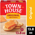 Town House Original Oven Baked Crackers, Salty Snacks, 13.8 oz