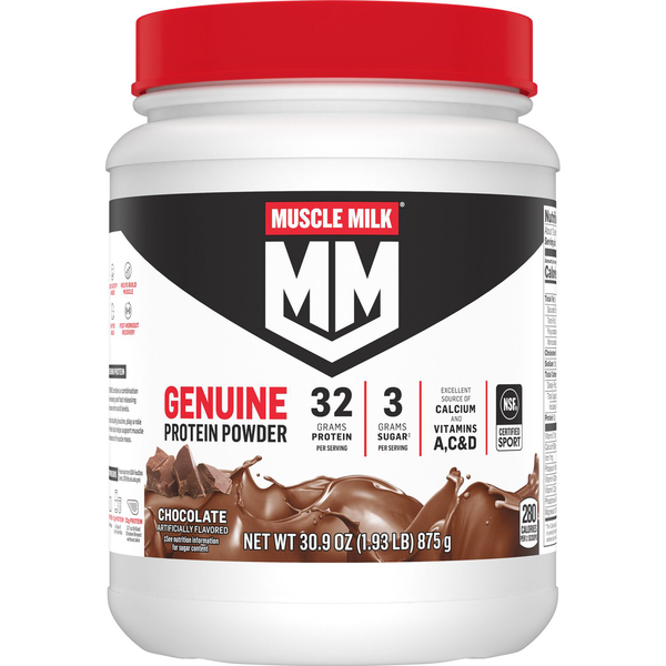 MUSCLE MILK Chocolate Powder Beverage Mix
