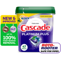 Cascade Platinum Plus Dishwasher Pods, Lemon