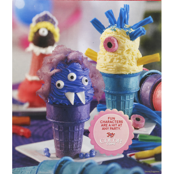 Joy Ice Cream Cups, Color