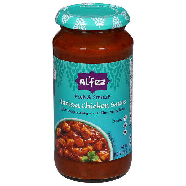 Al'Fez Harissa Chicken Sauce, Rich & Smoky