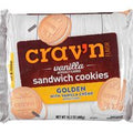 Crav'n Flavor Sandwich Cookies, Vanilla, Golden wi...
️