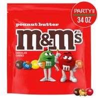 M&M's Peanut Butter Milk Chocolate Candy Party Size