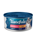 Blue Buffalo Tastefuls Natural Pate Wet Cat Food, Salmon Entrée